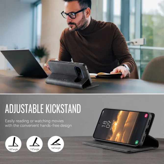 Housse Google Pixel 11 Pro XL CASEME 033 anti-RFID à finition cirée
