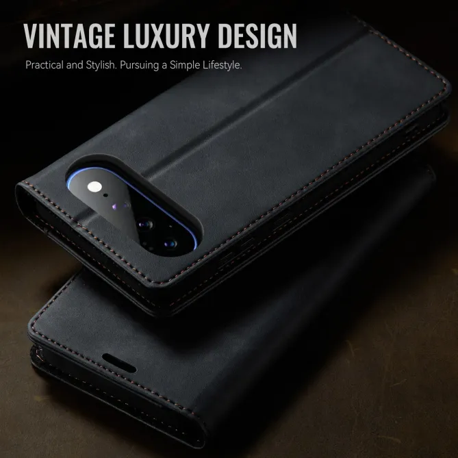 Housse Google Pixel 11 Pro XL CASEME 033 anti-RFID à finition cirée
