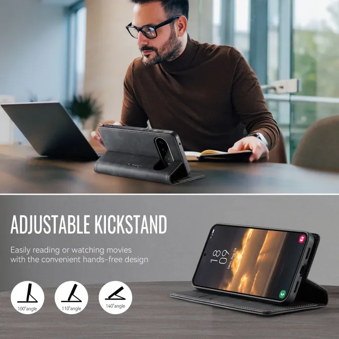 Housse Google Pixel 11 / 11 Pro CASEME 033 anti-RFID à finition cirée