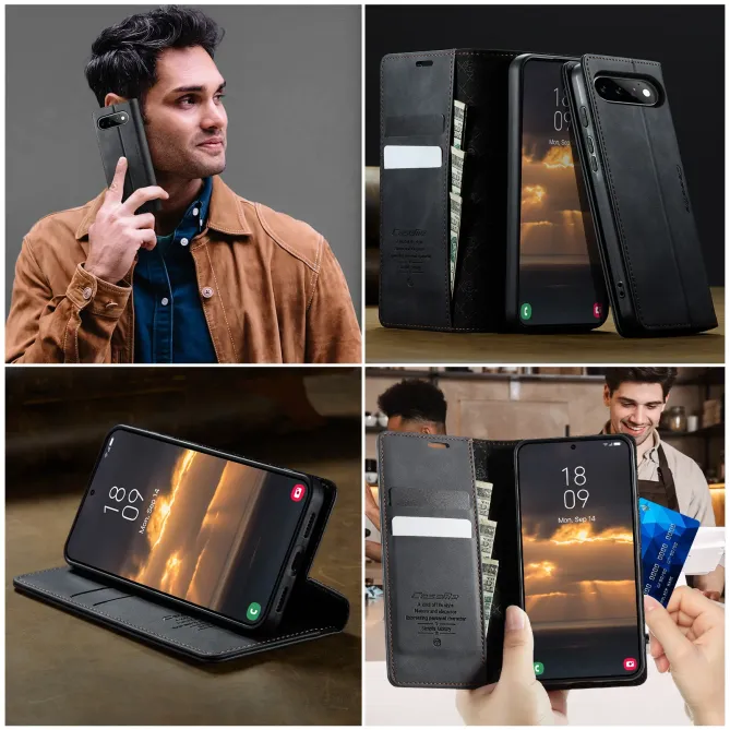 Housse Google Pixel 11 / 11 Pro CASEME 033 anti-RFID à finition cirée