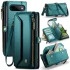 Housse Google Pixel 11 Pro XL CASEME zippée 10 cartes avec dragonne