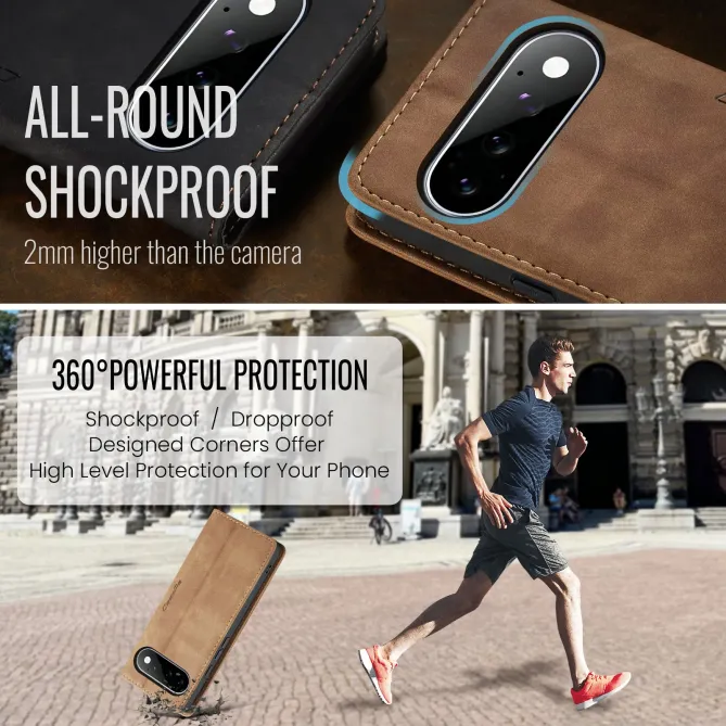 Housse Google Pixel 11 / 11 Pro CASEME 013 avec rangements cartes et support