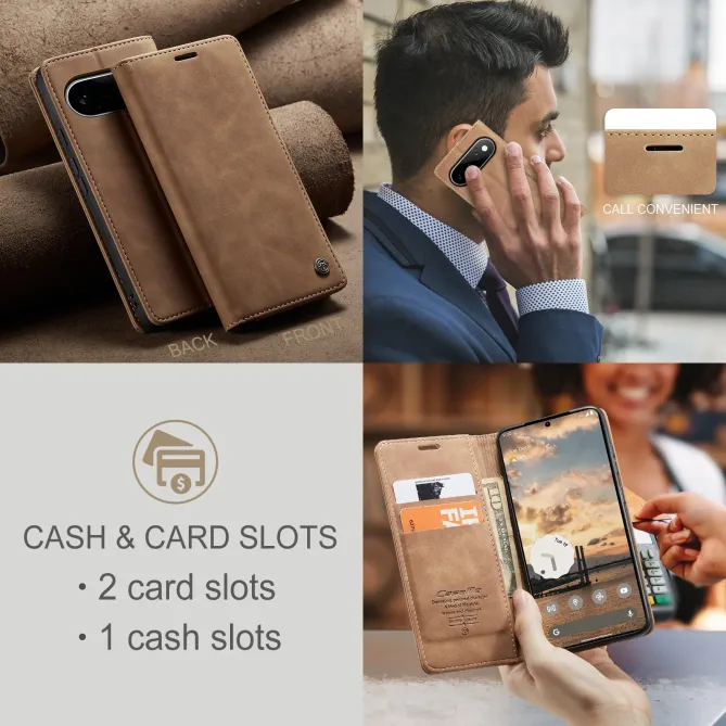 Housse Google Pixel 11 / 11 Pro CASEME 013 avec rangements cartes et support