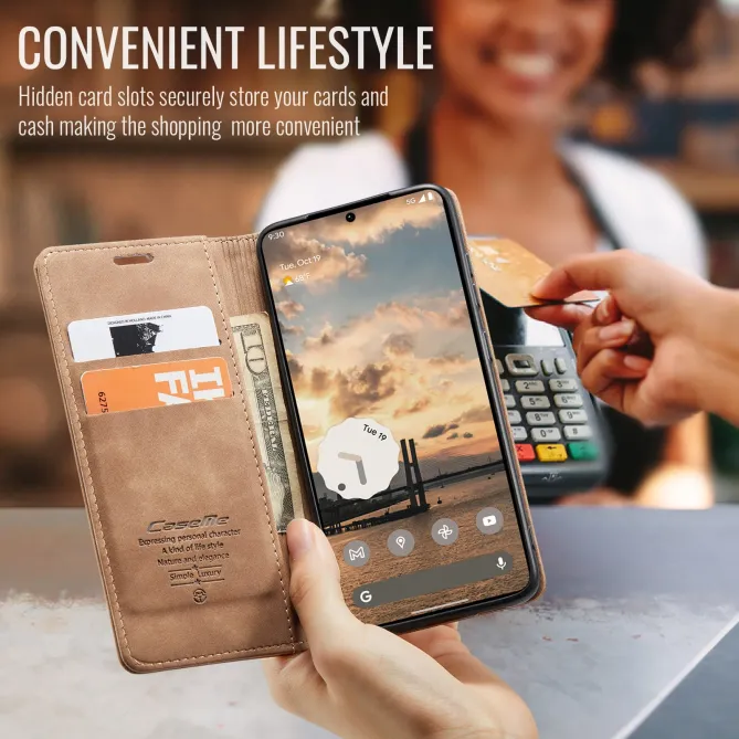 Housse Google Pixel 11 / 11 Pro CASEME 013 avec rangements cartes et support