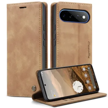Housse Google Pixel 11 Pro XL CASEME 013 avec rangements cartes et support