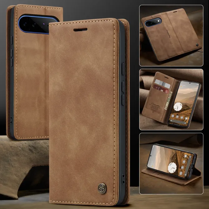 Housse Google Pixel 11 Pro XL CASEME 013 avec rangements cartes et support