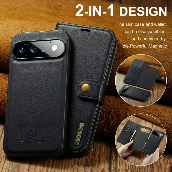Housse Google Pixel 11 / 11 Pro DG.MING 2-en-1 à coque amovible