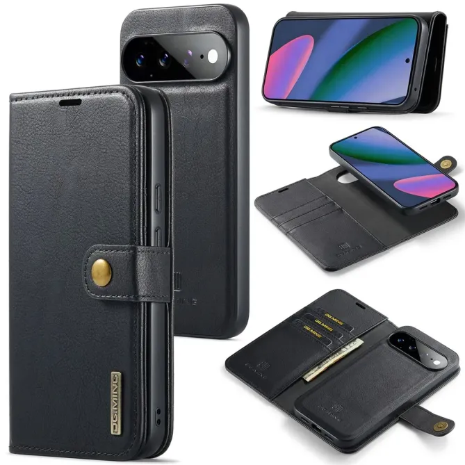 Housse Google Pixel 11 Pro XL DG.MING 2-en-1 à coque amovible