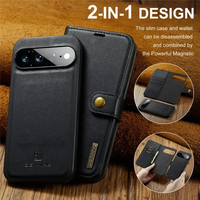 Housse Google Pixel 11 Pro XL DG.MING 2-en-1 à coque amovible