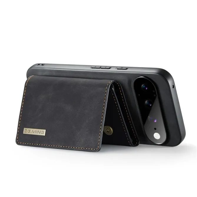 Coque Google Pixel 11 Pro XL DG.MING M1 avec étui cartes pliable