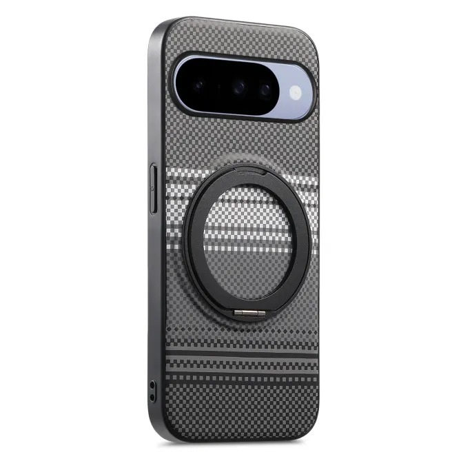 Coque Google Pixel 11 / 11 Pro magnétique grainée avec anneau rotatif
