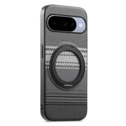 Coque Google Pixel 11 / 11 Pro magnétique grainée avec anneau rotatif