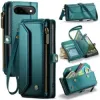 Housse Google Pixel 11 / 11 Pro CASEME C36 zippée 10 cartes avec bandoulière