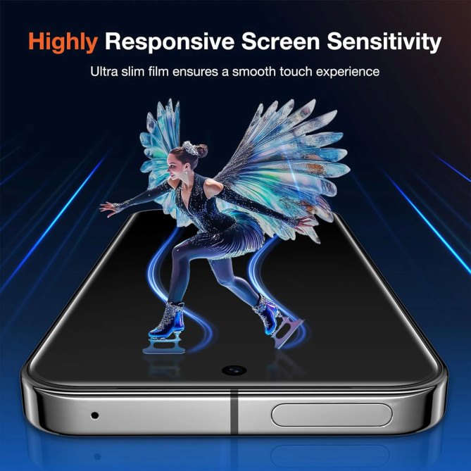 Verre Trempé Pixel 11 9H+ Confidentialité Intégral Contour Noir