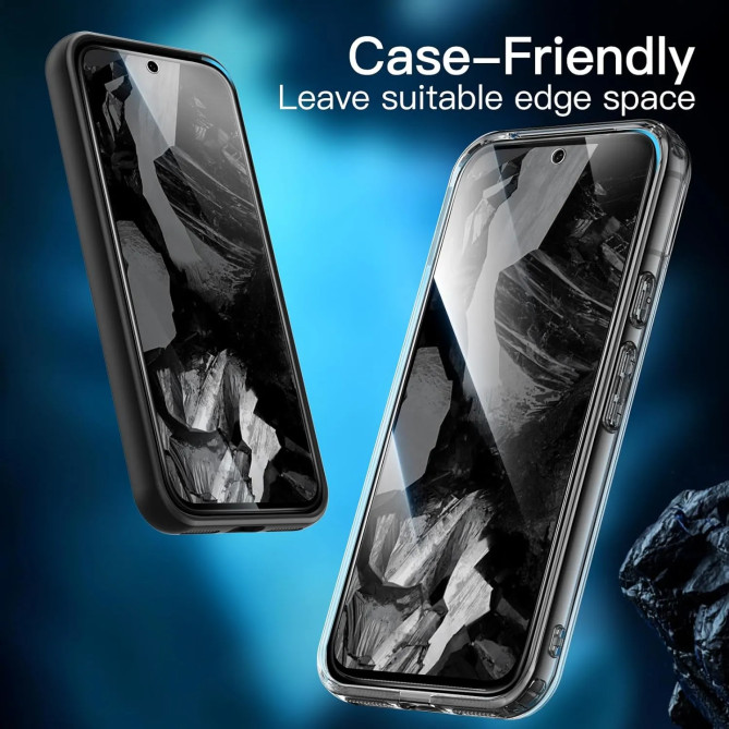 Verre Trempé Google Pixel 11 9H+ Intégral Contour Noir