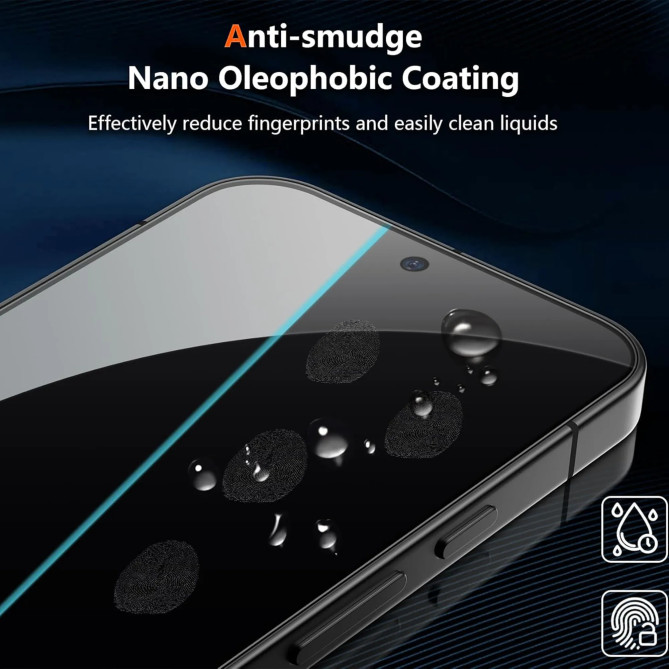 Pixel 11 Pro XL : Verre 9H+ Anti-Espion Intégral 25°