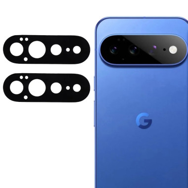 Protection Objectif Pixel 11 Pro XL Verre Trempé Noir Lot de 2