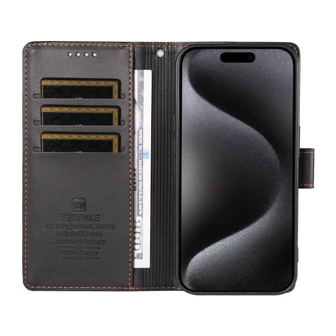 Housse Xiaomi 17T Pro Série 006 anti-RFID avec dragonne