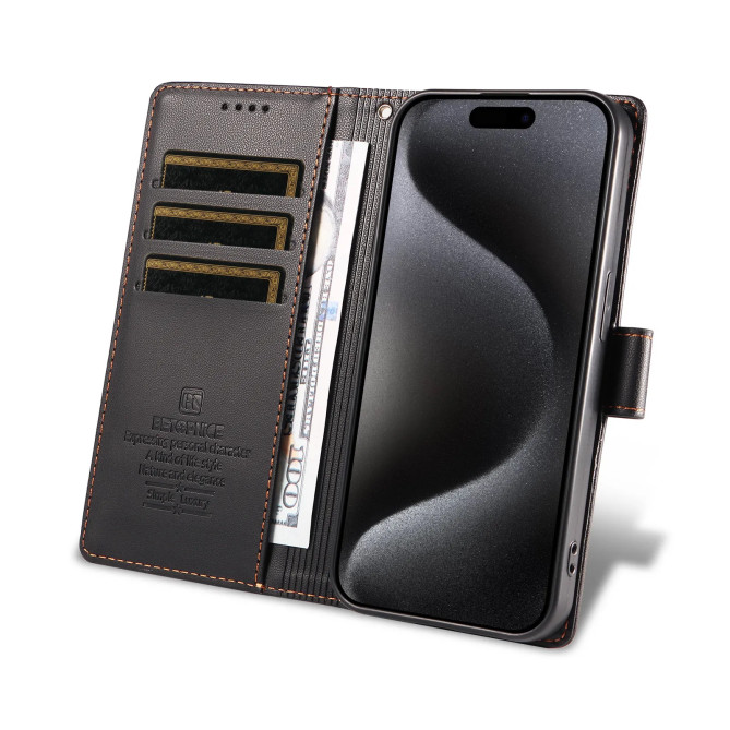 Housse Xiaomi 17T Pro Série 006 anti-RFID avec dragonne
