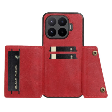 Coque Xiaomi 17T Pro porte-cartes avec béquille pour voiture