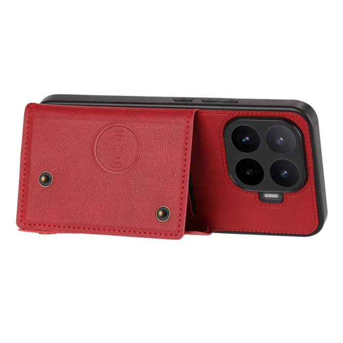 Coque Xiaomi 17T Pro porte-cartes avec béquille pour voiture
