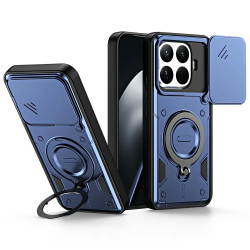 Coque Xiaomi 17T Pro avec cache photo et béquille rotative 360°