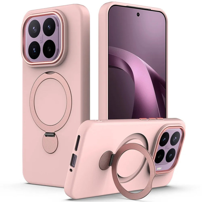 Coque magnétique Xiaomi 17T Pro avec anneau support 360°