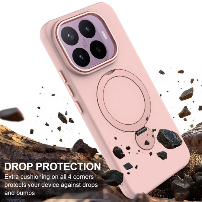 Coque magnétique Xiaomi 17T Pro avec anneau support 360°