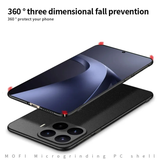 Coque fine Xiaomi 17T Pro MOFI Shield Matte anti-traces