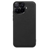Coque Xiaomi 17T Pro effet cuir avec cadre caméra en métal