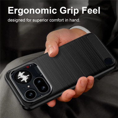 Coque Nothing Phone (4a) Pro effet brossé antidérapant
