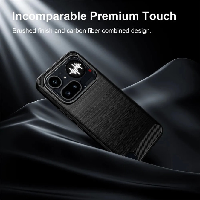 Coque Nothing Phone (4a) Pro effet brossé antidérapant