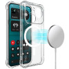 Coque transparente Nothing Phone (4a) Pro magnétique à 4 airbags