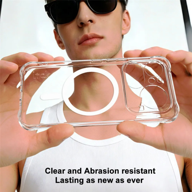 Coque transparente Nothing Phone (4a) Pro magnétique à 4 airbags