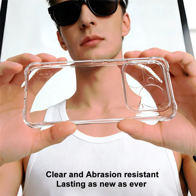 Coque IMAK Nothing Phone (4a) Pro transparente avec angles renforcés
