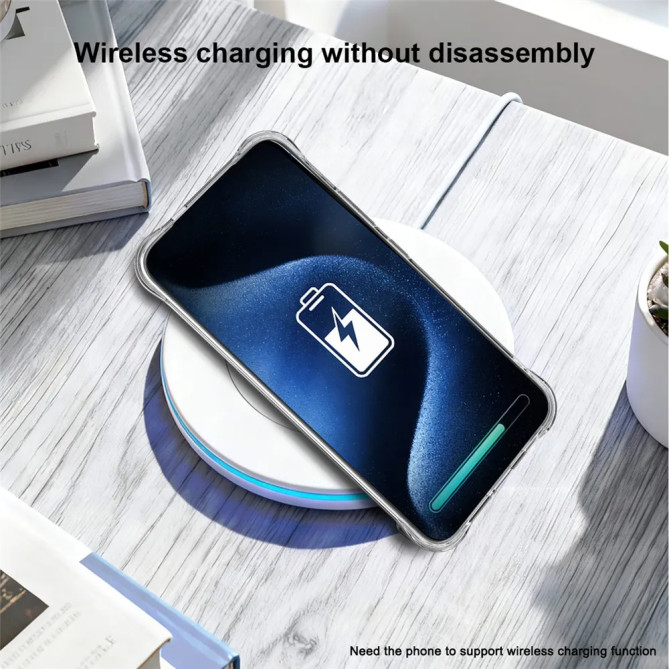 Coque IMAK Nothing Phone (4a) Pro transparente avec angles renforcés