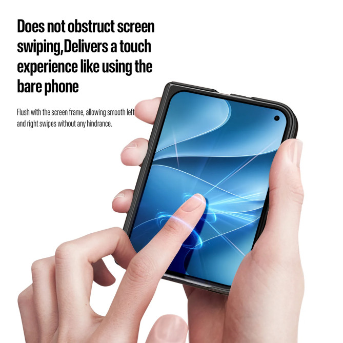 Coque iPhone Fold Magnétique Soft-Touch Protection Charnière