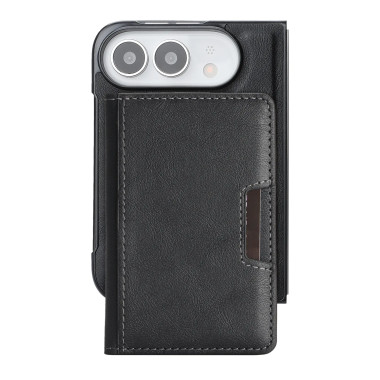 iPhone Fold : coque portefeuille magnétique avec support vidéo