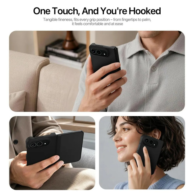 iPhone Fold : coque magnétique renforcée avec charnière protégée