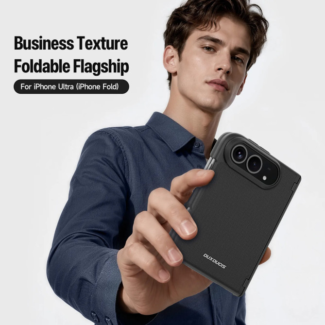 DUX DUCIS VYNE iPhone Fold, coque magnétique enveloppante