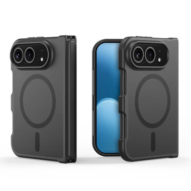 iPhone Fold Yind coque magnétique 38 aimants et coins amortis