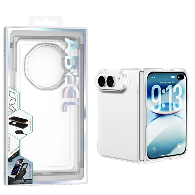 Coque iPhone Fold Transparente Rigide en PC
