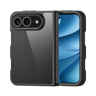 iPhone Fold : coque Aimo transparente testée SGS à 1,2 m