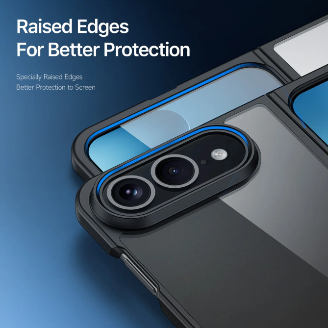 iPhone Fold : coque Aimo transparente testée SGS à 1,2 m