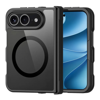 iPhone Fold, Aimo coque magnétique avec charnière protégée