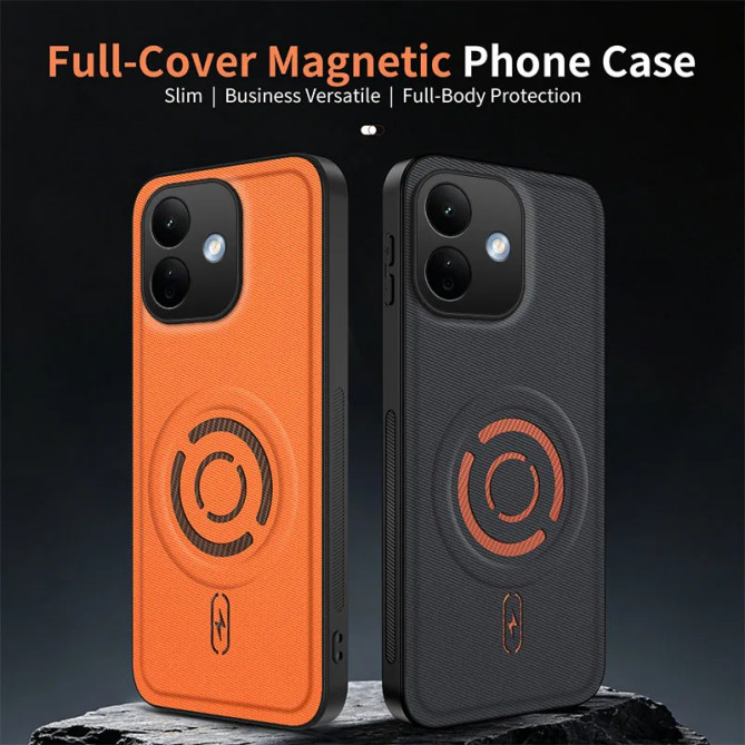 Redmi Note 17 Pro 5G : coque magnétique tissu tech antidérapant