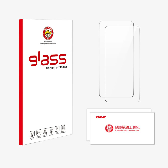 Redmi Note 17 Pro 5G : 2 protections écran 9H haute transparence