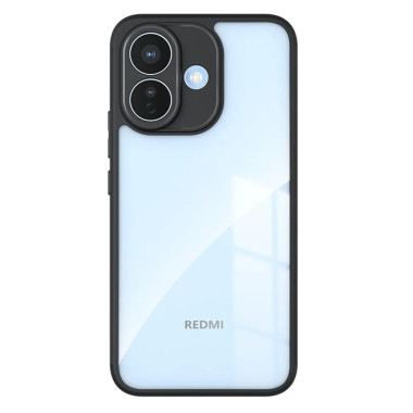 Redmi Note 17 Pro 5G : coque bumper transparente à bords relevés