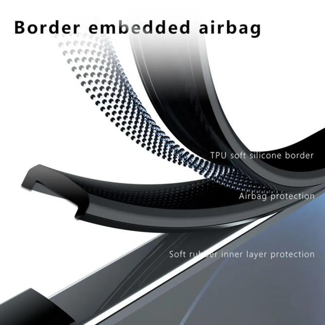 Redmi Note 17 Pro 5G : coque bumper transparente à bords relevés