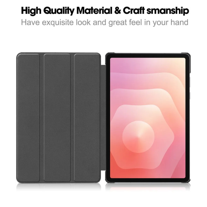 Galaxy Tab S12 Plus : coque à rabat 3 volets pour travail et vidéo